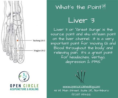 Liver 3 Acupressure Point Color Therapy Healing Acupressure Points