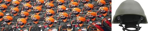 Unveiled A New Made In India Combat Helmet For Sikh Soldiers Indian