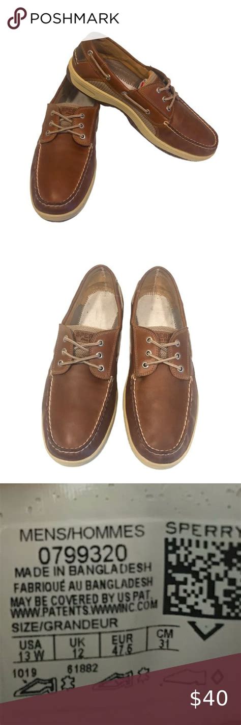 Mens Sperry Boat Shoes Brown Size Us 13 0799320 Sperry Boat Shoes Us