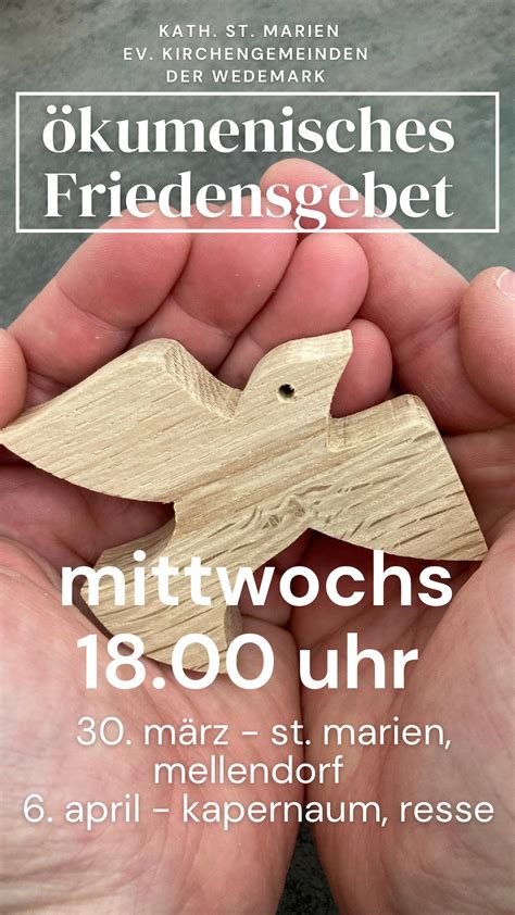 Friedensgebete Mellendorf Resse Evangelisch