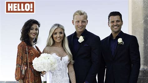 Mark Wright's brother Joshua marries Hollie Kane in star-studded ceremony in Majorca | HELLO!