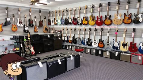 Luna Loud at a guitar store by theawesomeguy98201 on DeviantArt