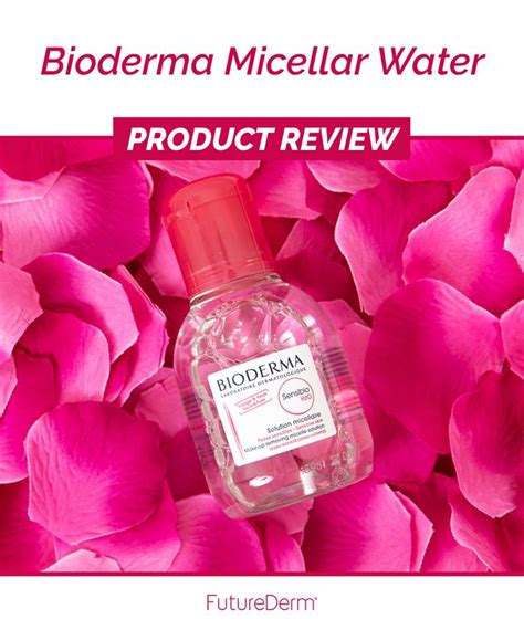 Bioderma Micellar Water Review - FutureDerm | Micellar water, Bioderma ...