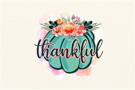 Thankful Fall Happy Thanksgiving Graphic by Moriom's Design · Creative ...