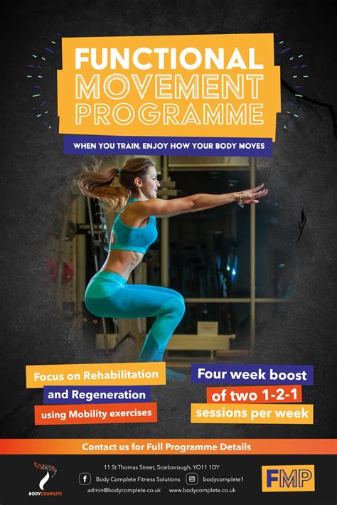 Functional Movement Programme Body Complete Fitness Solutions