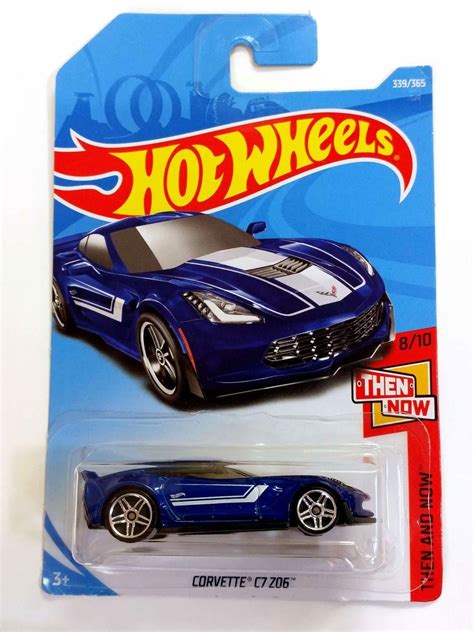 Hot Wheels Then And Now Corvette C Z Blue Toys Hobbies
