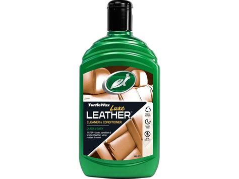 Turtle Wax Luxe Leather Cleaner And Conditioner 500ml Halfords Uk