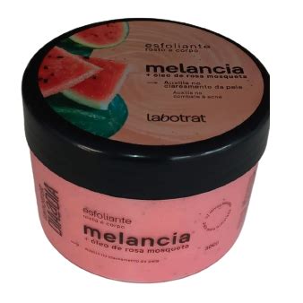 Esfoliante Facial E Corporal Melancia Oleo De Rosa Mosqeta Labotrat