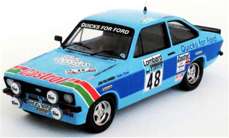 Modellautos Ford Escort 1 43 Trofeu MkII RS 2000 RHD No 48 Quicks Team