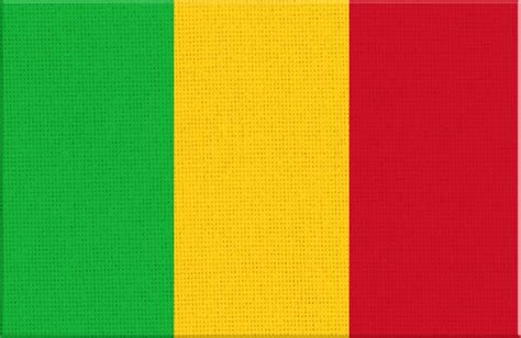 Premium Photo | Flag of Mali Mali flag on fabric surface African ...