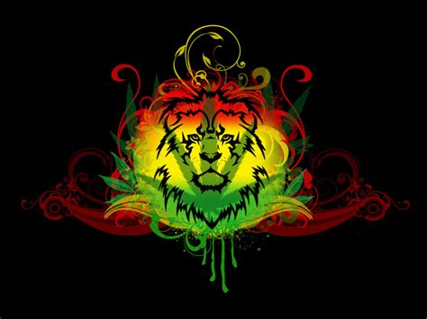 Reggae Lion Wallpaper - WallpaperSafari