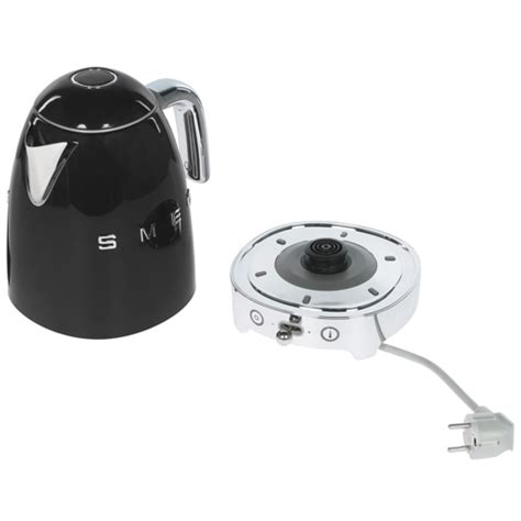 SMEG KLF04BLEU Чайник с регулируемой температурой черный