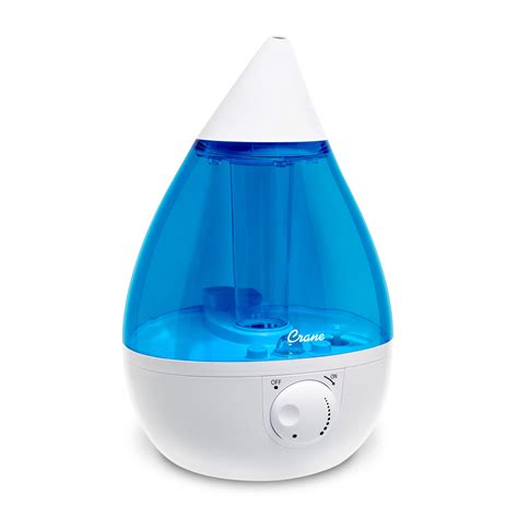 Best Buy Crane 1 Gal Ultrasonic Cool Mist Humidifier Blue White Ee 5301