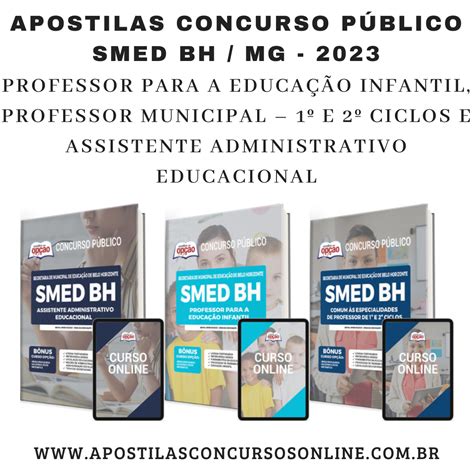 Apostilas Preparatórias Concurso Secretaria Municipal de Educação