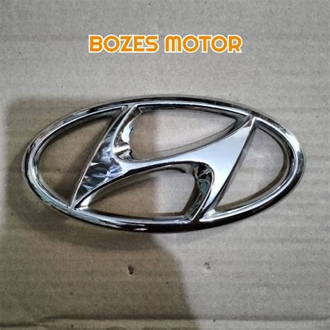 Jual EMBLEM LOGO BAGASI BELAKANG GRILL HYUNDAI CRETA CHROME ORIGINAL