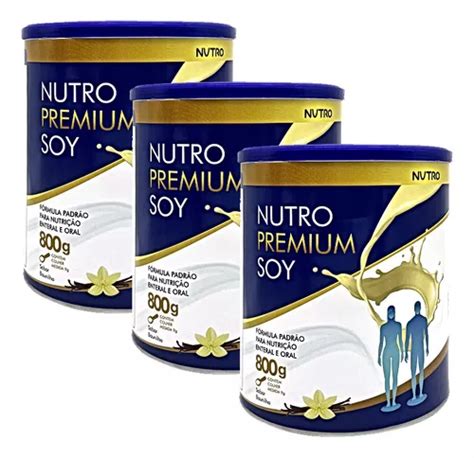 Nutro Soy Premium 3 Latas De 800g Frete grátis