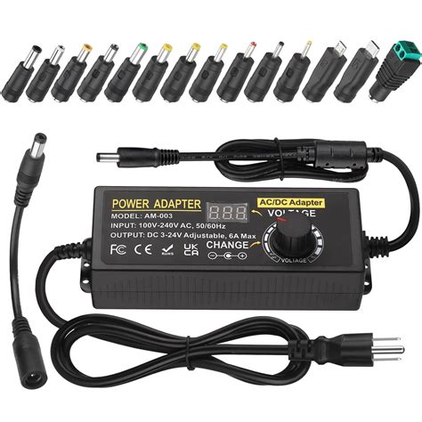 amazoncom universal power adapter auplf adjustable power supply