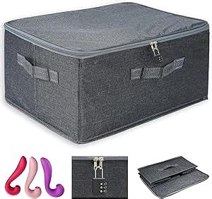 Amazon Turesmith Lockable Sex Toy Storage Box Discreet Adult Toy