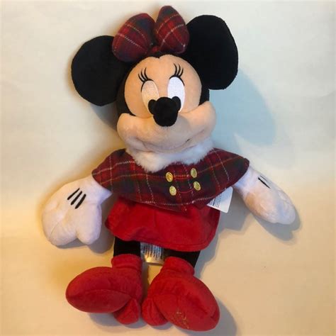 Disney Toys Disney Store Minnie Mouse Holiday Plush 23 Nwt Poshmark