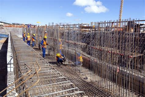 Large Construction, Bridges, Buildings, Industry Editorial Stock Photo ...