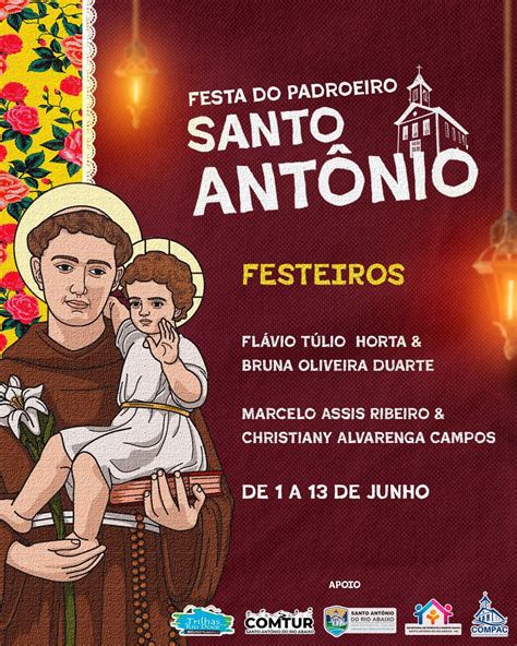 Portal Minas Gerais Eventos Festa Do Padroeiro Santo AntÔnio