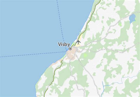 Visby Map: Detailed maps for the city of Visby - ViaMichelin