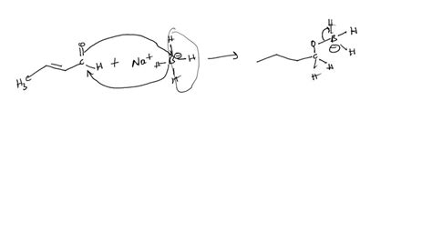 Solved The Reaction Of E But Enal With Sodium Borohydride Nabh