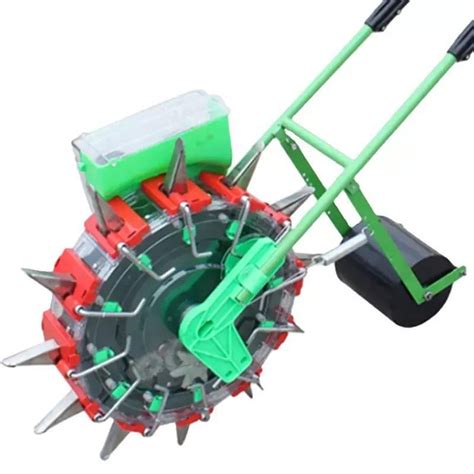 Agricultural Bean Peanut Seeding Planter Manual Push Hand Corn Seeder