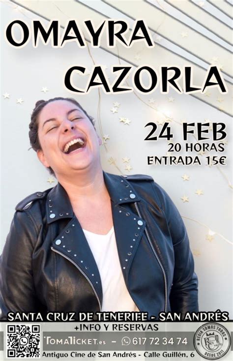 OMAYRA CAZORLA Humorista El Corazón de Tenerife