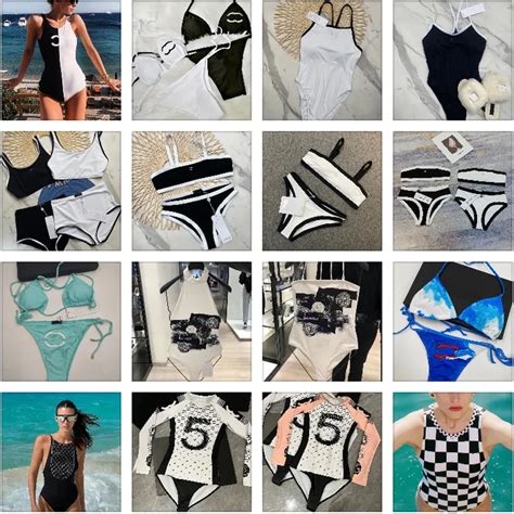 Womens Designer Swimsuits Sexy Two Piece Thong Bikini Fashion Swimwear For Beach Pool From