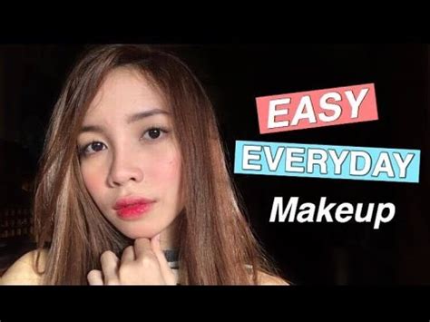 Easy Everyday Makeup Tutorial Philippines Auli Magtagnob Youtube