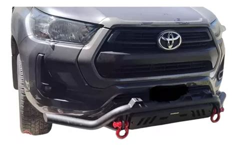 Tumbaburros Sin Led Negro Para Toyota Hilux 2016 2023 Envío gratis