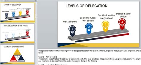 Delegation Skills Training Course Materials For Download Now