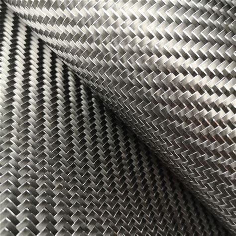 Chine Fabricants De Tissu De Fibre De Carbone Twill Silver Sur Mesure