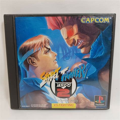 Sony Playstation Ps Street Fighter Zero Japan Import Ntsc J Tested