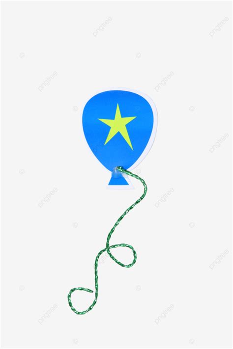 Blue Balloon Isolated Birthday Light Balloon PNG Transparent Image