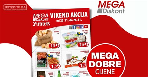 Mega Diskont Vikend Akcija Ustedite Ba