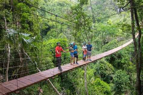 Belize S Rainforest Sky Walk Dark Night Cave Tubing Adventures