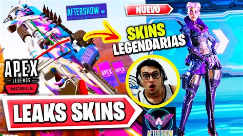 Apex Legends Mobile Leaks Filtraciones Skins Legendarias Mini Pase De