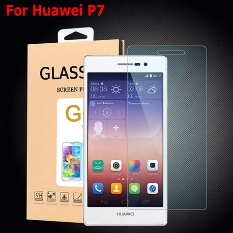 For Huawei P7 Tempered Glass Thin HD 9H Hard Clear 0 3mm Premium