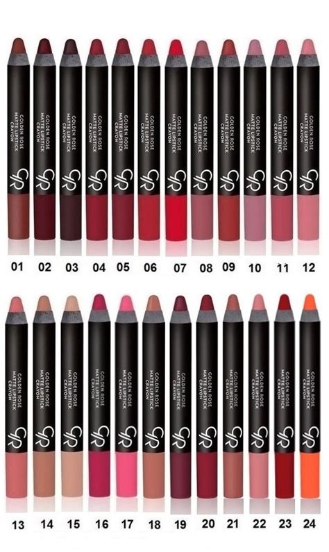 GOLDEN ROSE MATOWA POMADKA W KREDCE MATTE 24KOL - 6939375339 ...