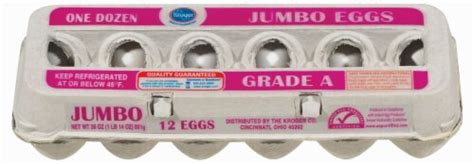 Kroger® Grade A Jumbo Eggs 12 Ct Kroger