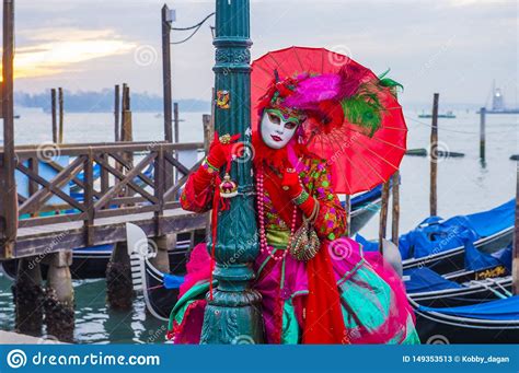 Carnaval De Veneza Veneza Foto De Stock Editorial Imagem De