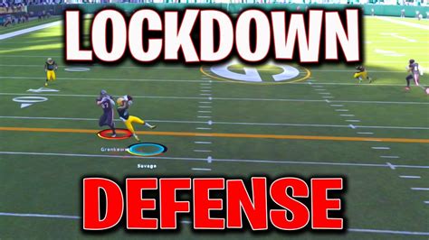 The Best Lockdown Defense In Madden 21 Even Pros Use It Youtube