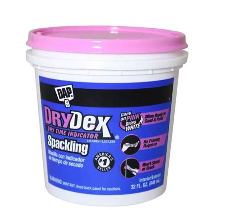 DAP DryDex Dry Time Indicator Spackling Paste CBS Bahamas