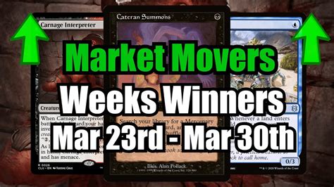 MTG Movers Of The Week Mar 23rd Mar 30th Thunder Junction Moves