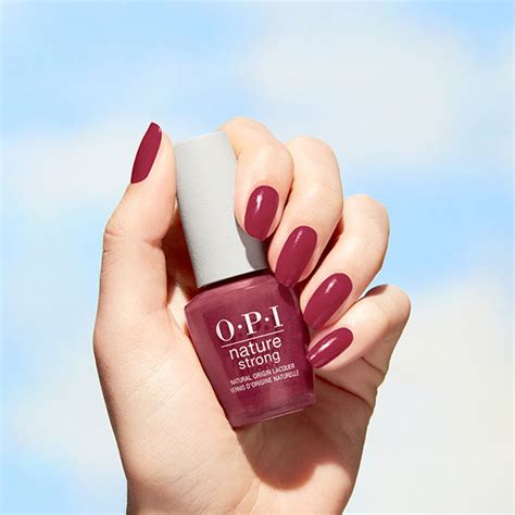 Buy Opi Nature Strong Nail Paint Give A Garnet Ml Online At Best