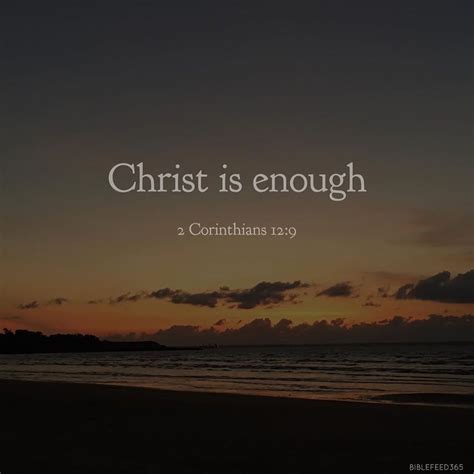 Christ is enough