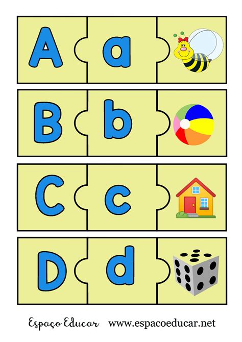Atividade De AlfabetizaÇÃo Jogo Educativo Do Som Ou Letra Inicial 5B2