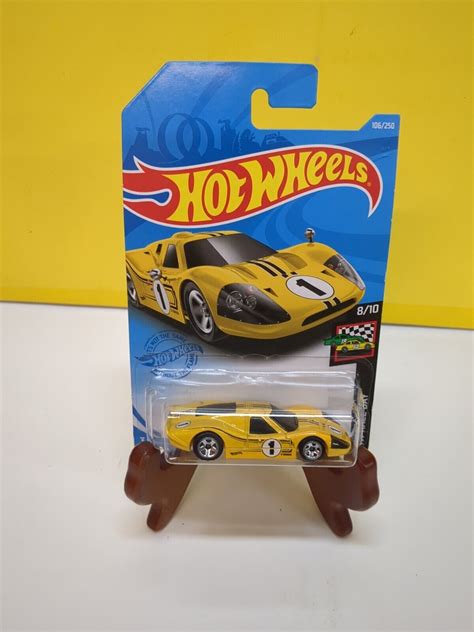 Hot Wheels Ford Gt Mk Iv Yellow Hw Race Day New For